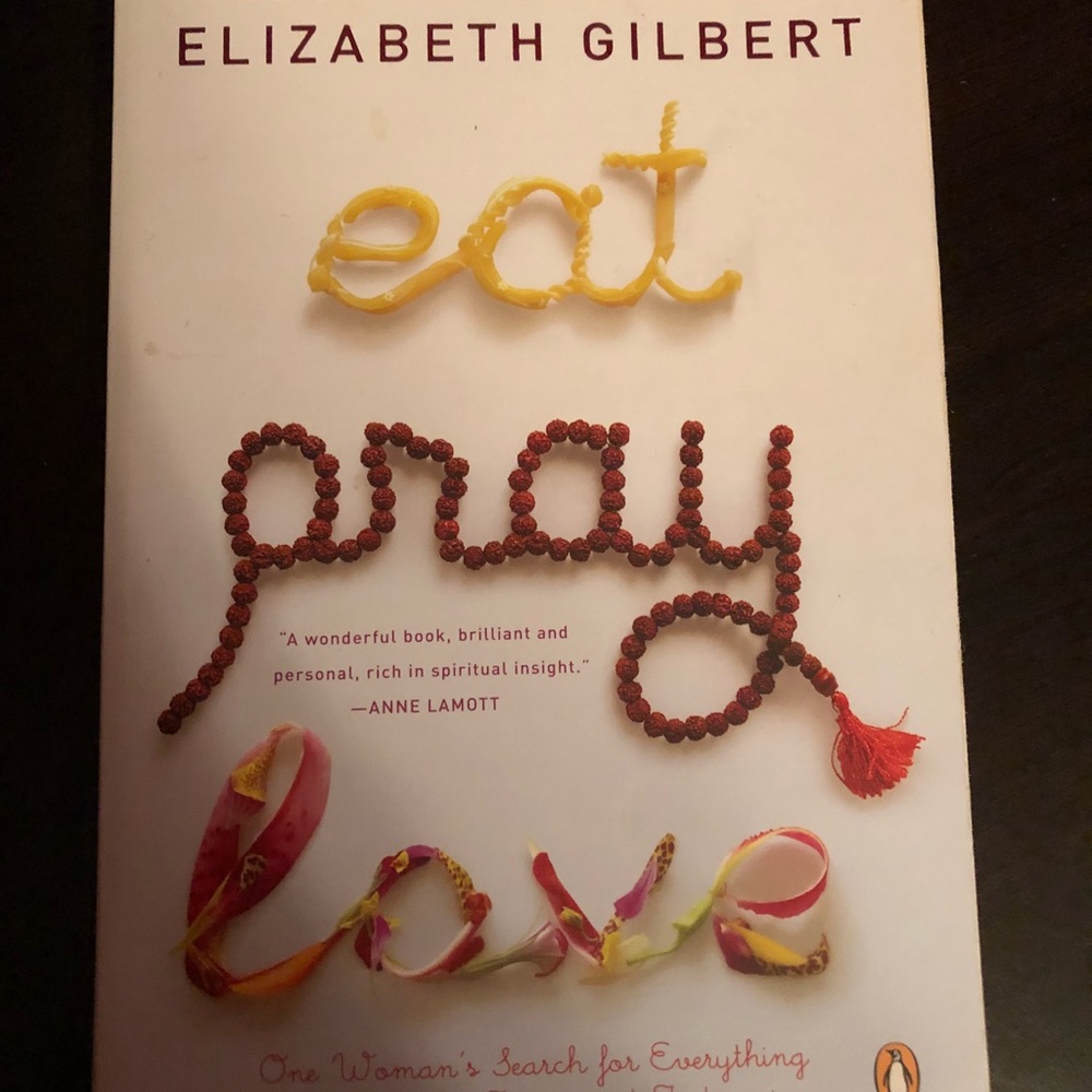 Eat Pray Love book